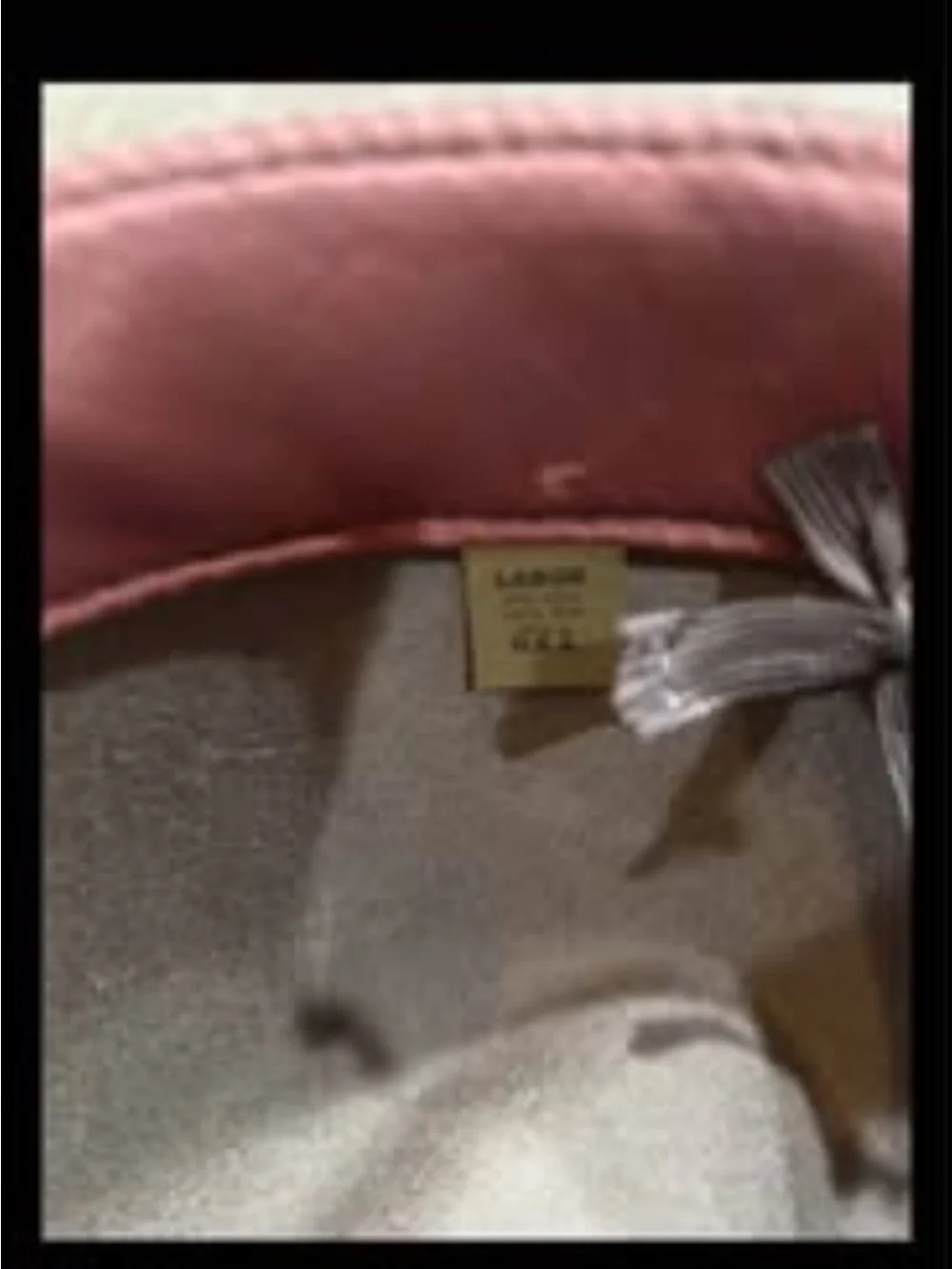 Dorfman Pacific  Women’s 100% Wool Fedora Hat Size Large.  Look At All Pictures.